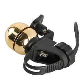 ZONADAH Bicycle Bell Bike Bell Aluminum Alloy Bike Bell Ring Loud Crisp Sound 90-100dB Manual Bicycle Horn for Mountain Road Folding Bikes Gold