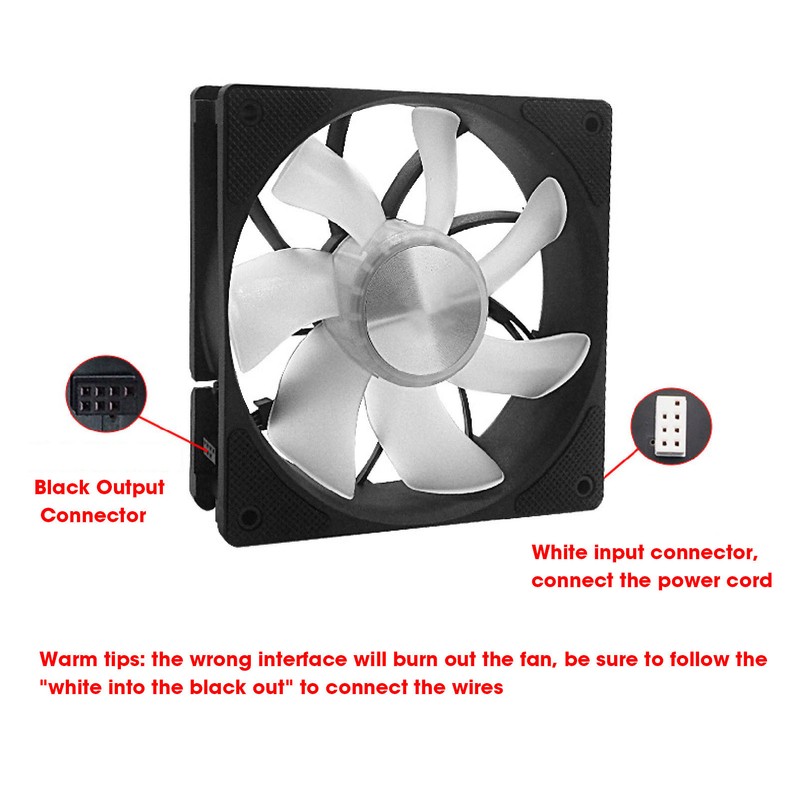 120mm PWM ARGB Case Fan MFDB Dynamic Pressure Bearing PWM