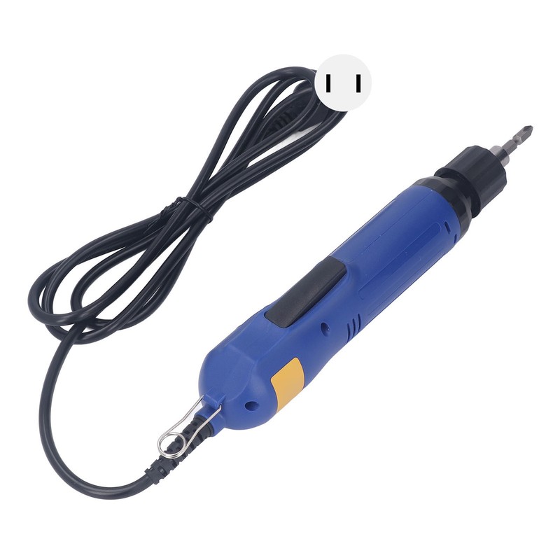 Electric Screwdriver Corded Handheld Adjustable Torsion Power Electric Hex Screw