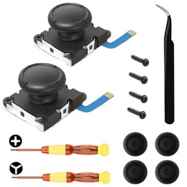 FeiOne Hall Effect Joystick Reparaturset, GuliKit JoyCon Joystick, für NS Switch/Switch OLED Joy-Con/Switch Lite