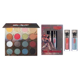 ColourPop x Stranger Things Eye Bundle - Eyeshadow Palette & Chrome Eyeshadow Duo - Long-Lasting & Ultra-Pigmented Formula