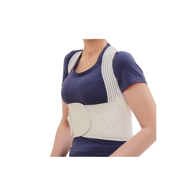ObboMed MB-3400XL Chest Shoulder Posture Corrector, Lower Back Support, Wrap