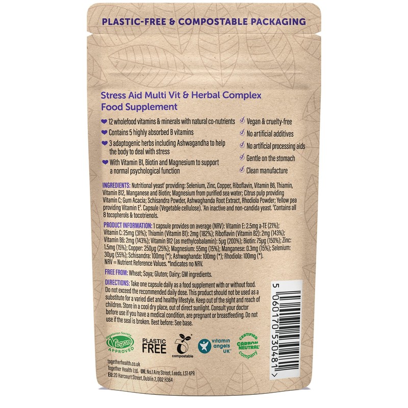 Stress Aid Complex – Together Health – 5 Essential B