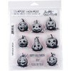 Stampers Anonymous CMS309 Pumpkinhead Cling Rubber Stamp Set, Synthetic Material,