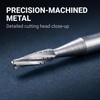 2Pcs Silver Professional Windshield Glass Drill Auto Glass Wind Shield