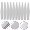 Baluue 10Pcs Washable Sturdy Diamond Nail Files Professional Nail Art