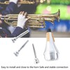 Trumpet Mouthpiece Mute Set 3C 5C 7C Practice Silencer Combination