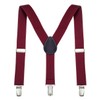 DonDon Boys' Braces Bow Tie Set Elastic and Adjustable Length
