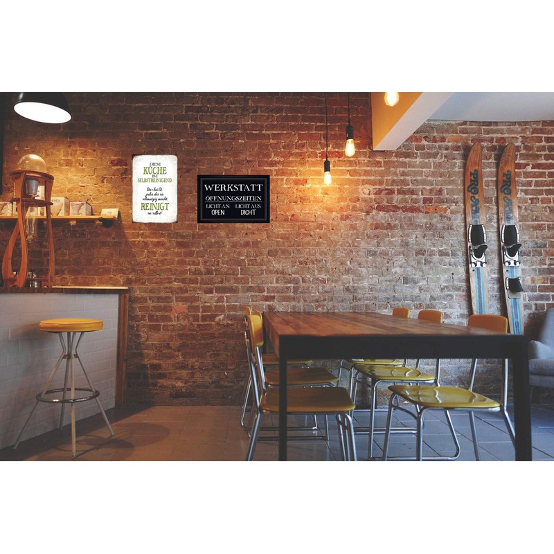 Ontrada Tin Sign 20 x 30 cm Domed Chemist Decorative