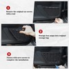 Z8 Stainless Steel Metal Front Door Storage Pockets, Door Side