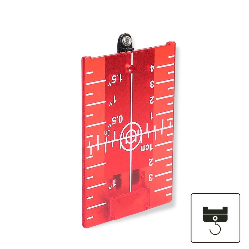 Huepar Red Laser for Brightness, Simple Light Receiver Plate, Target