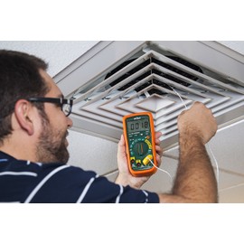 Multímetro profesional RMS verdadero con VSC y medidas de temperatura