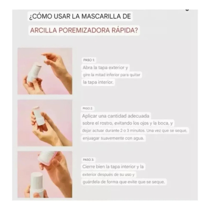 Mascarilla En Barra Poremizing Fresh Ampoule Y Clay De Zzi