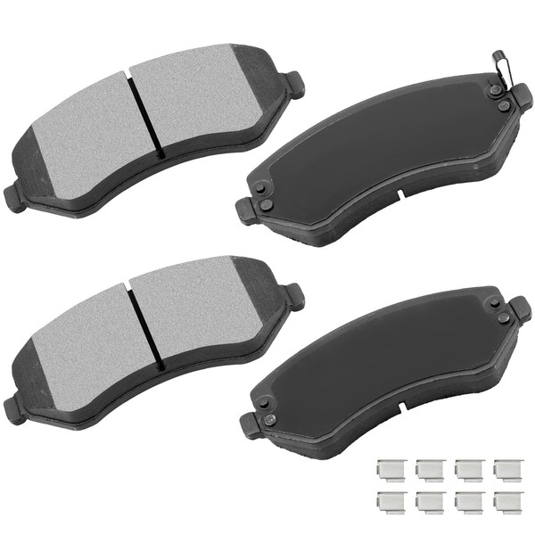 cciyu D856 Front Ceramic Disc Brake Pads Kit For Chrysler
