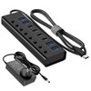 USB C Docking Station 8IN 1 Aluminum Powered USB HUB