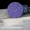 FASTPLUS 150mm Sanding Discs,25PCS Ceramic Orbital Sander Discs, 600 Grit