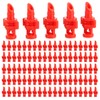 Hicello 100PCS 360 Degree Misting Nozzle Irrigation, Sprinklers Sprayer for