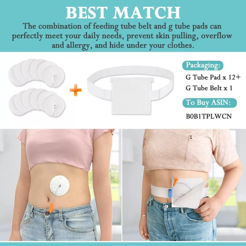 KAVIL Gtube Button Covers Feeding Tube Pads Peritoneal Dialysis Abdominal