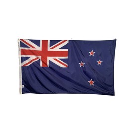 4x6' New Zealand Flag - All Weather Nylon & Reinforced Fly End Stitching - Made in USA
