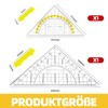 Set of 2 Geo Triangles - 20 cm and 14