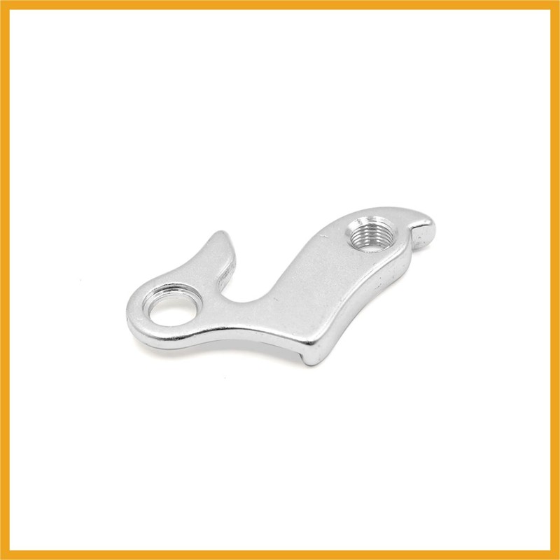 Partuto Silver Tone Aluminum Alloy Bicycle Derailleur Hanger Tail Hook