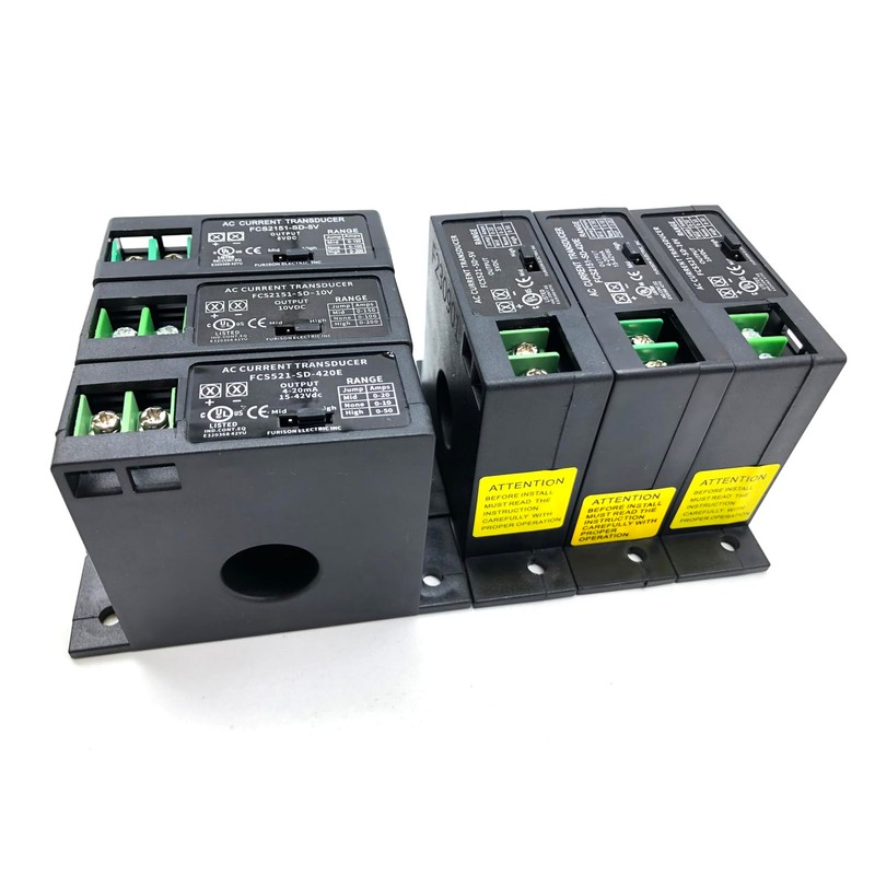 Current Transmitter, FCS2151-SD-420E Current Transducer Transmitter Transformer Sensor AC Current