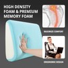 HOMBYS Lumbar Support Pillow for Recliner Chair, Memory Foam Back