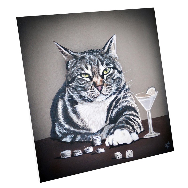 Global Designs Lucky Clifford Artwork by Victoria Coleman Printed Onto