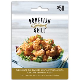 Bonefish Grill Restaurant $50