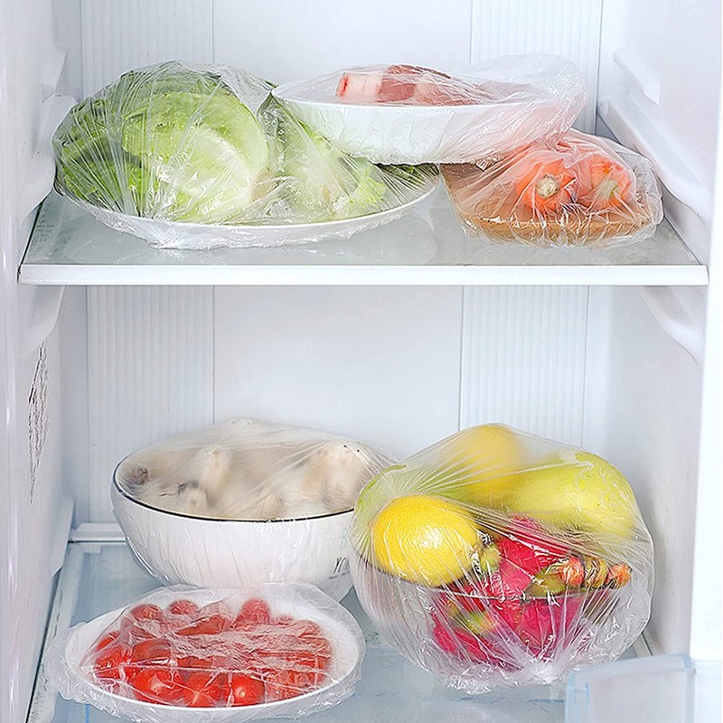 Elastic Fresh Keeping Bags Stretch Bowl Wrap Covers - 200Pcs