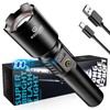 Esgofo Rechargeable Flashlights High Lumens 1000000 Long Range 3280FT, Super