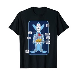 The Simpsons Krusty the Clown X-Ray T-Shirt