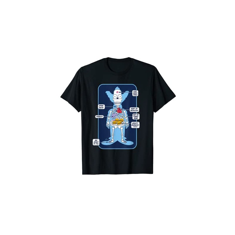The Simpsons Krusty the Clown X-Ray T-Shirt