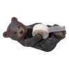 Adorable Black Bear Tape Dispenser/Stand for Cabin Lodge Style -