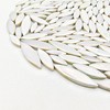 500g/1.1lb Willow Leaf Petal Shape Ceramic Mosaic,Irregular Mosaic Pieces for