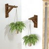 J JACKCUBE DESIGN Set of 2 Wall Mount Solid Rustic