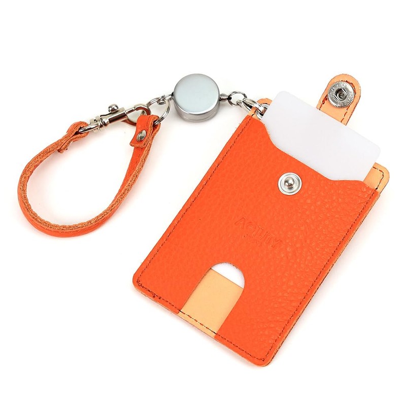 Agility affa Pisto Italian Shrink Pass Case with Reel, orange