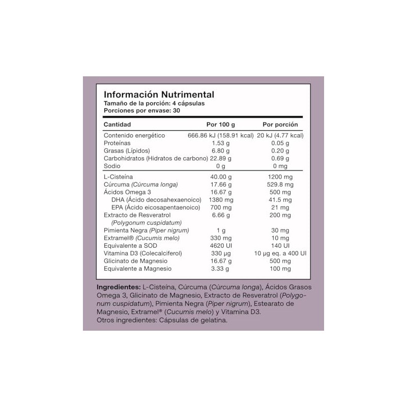 Endo Complete Suplemento Mujer Alimenticio Base Vitaminas Antioxidantes 120 Caps