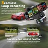 Dash Cam Front and Rear: 4K Dual Channel Dash Cam