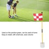 Golf Pin Flag Hole Cup Set for Mini Putting Green