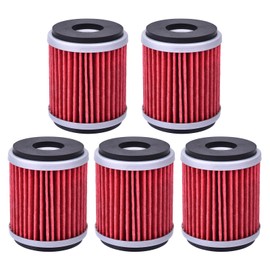 5pcs HF141 Oil Filter for Yamaha YZ250F YZ 250 F 2003 2004 2005 2006 2007 2008 YZ450F YZ450 F 1S7-E3440-00 5TA-13440-00 5YP-E3440-00