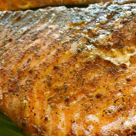 Burnt Sacrifice Northwest Salmon Gourmet BBQ Spice Rub Seasoning, Makes Smoked Salmon (3.5 OZ Bag Makes 3 Pounds) Fish Chicken Pork Turkey