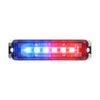 Abrams Flex Series (Red/Blue) 18W - 6 LED Police Vehicle