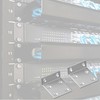 Rack Mount Kit Compatible with Ubiquiti Switch,Rack Ears Mount for