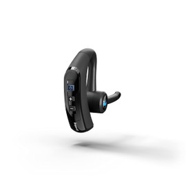 BlueParrott M300-XT Auriculares con cancelación de ruido manos libres Bluetooth en la oreja para teléfonos móviles con hasta 14 horas de tiempo de conversación para profesionales móviles y conductores en movimiento, color negro
