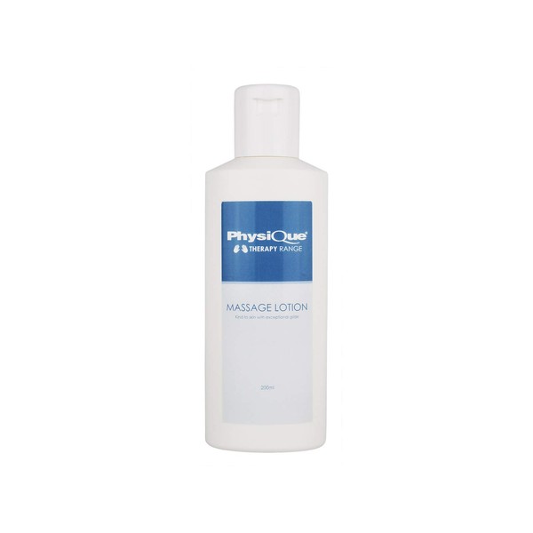 Physique Massage Lotion 200ml - Lightly Oiled Hydrating Recovery Lotion - Perfect for Sports, Spa and Physiotherapy -Works for All Types of Massage