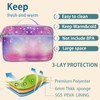 Kulle Lunch Box for Girls, Insulated Space Theme Lunch Bag,