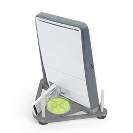 Tiga Adjustable Alignment & Leveling Stand for Flightscope Mevo Gen2 - Golf Training Equipment with Bubble Level, Height Adjustable 2.5 Inch, Stable Support for Mevo Gen 2