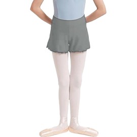 eballerina Ballet Shorts Flare Bottoms Std (Standard) Made in Japan, gray, S