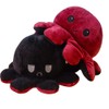 Kunstify Octopus Mood Cuddly Toy, XXL Octopus Plush Reversible, XXL